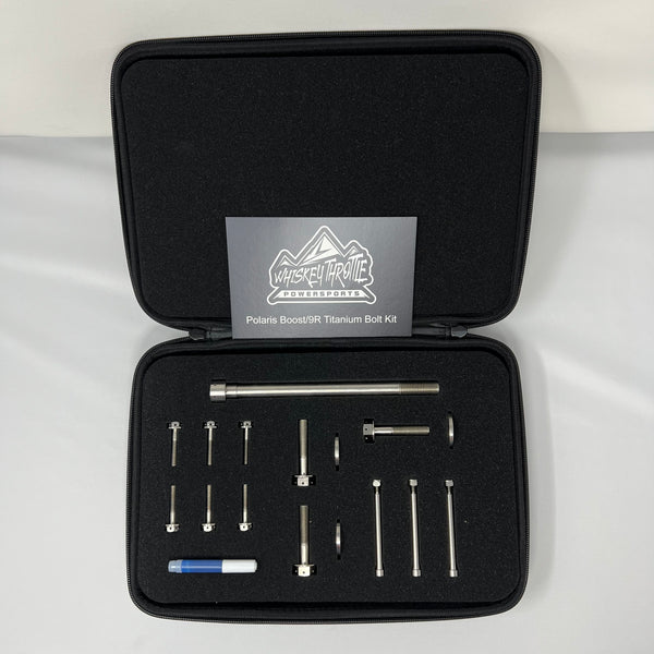 Whiskey Throttle Polaris Titanium Bolt Kit