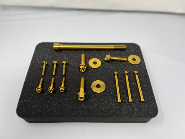 Whiskey Throttle Polaris Titanium Bolt Kit