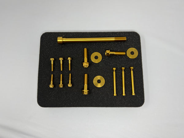 Whiskey Throttle Polaris Titanium Bolt Kit