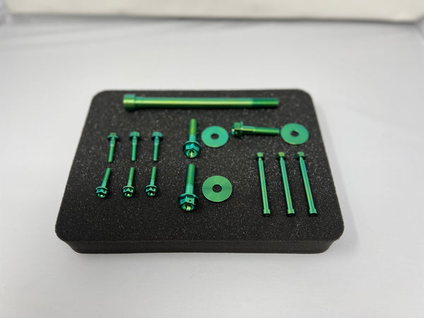 Whiskey Throttle Polaris Titanium Bolt Kit