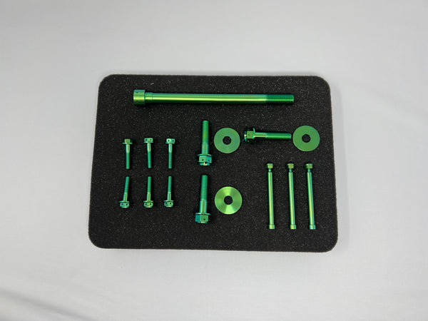 Whiskey Throttle Polaris Titanium Bolt Kit
