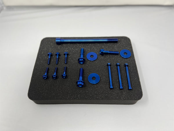 Whiskey Throttle Polaris Titanium Bolt Kit