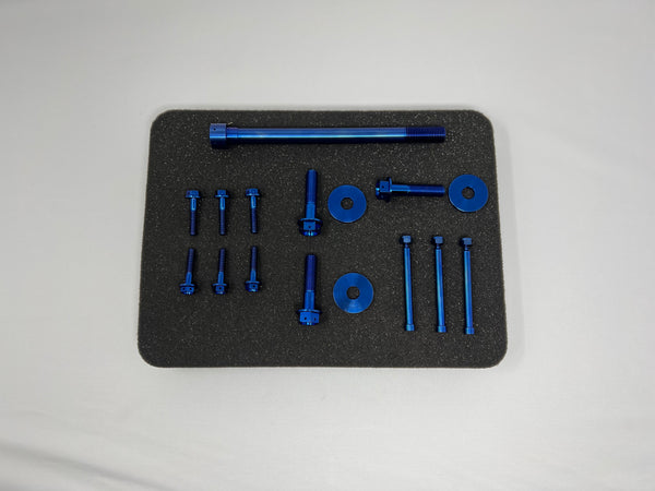 Whiskey Throttle Polaris Titanium Bolt Kit