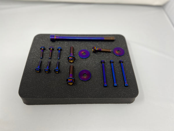 Whiskey Throttle Polaris Titanium Bolt Kit