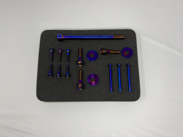 Whiskey Throttle Polaris Titanium Bolt Kit