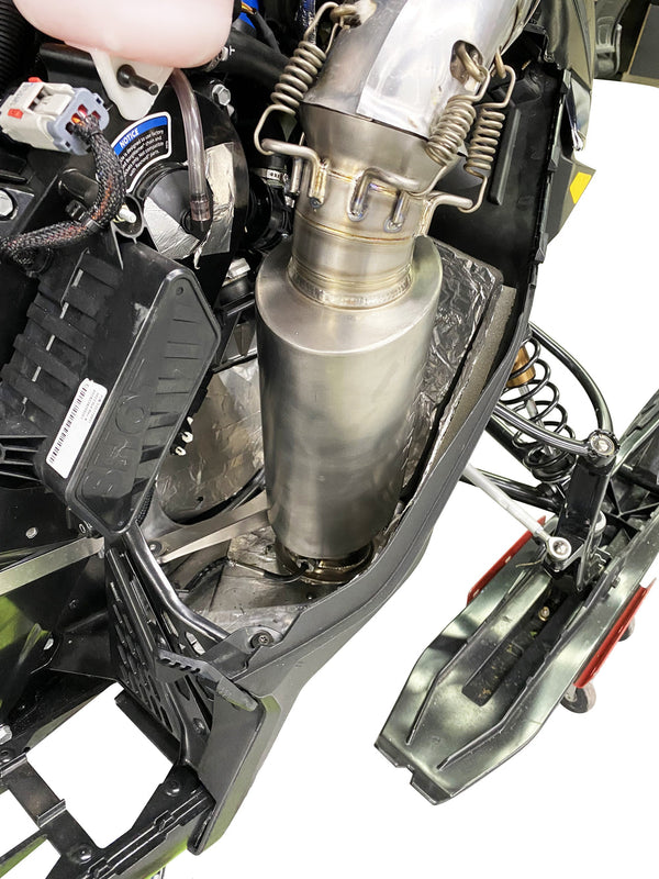 RPM Powersports 2023-2025 Ski-Doo 850 Turbo TITANIUM Lightweight Sport Muffler - Gen 5