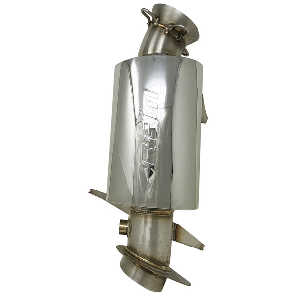 RPM Powersports 2020-2022 Ski-Doo 850 Turbo Stainless Lightweight Sport Muffler - Gen 4 Only