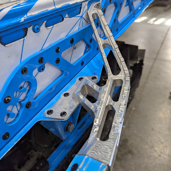 Backwoods BMP Running Board Supports for Polaris Axys/Matryx Short Boards