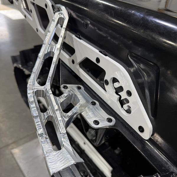 Backwoods BMP Running Board Supports for Polaris Axys/Matryx Short Boards