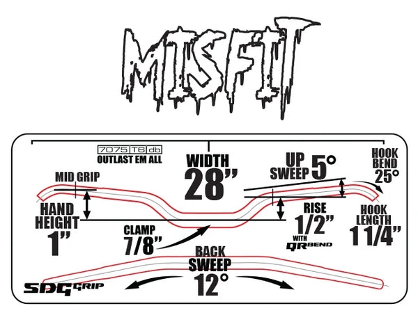 CFR Misfit 7/8" Handlebar