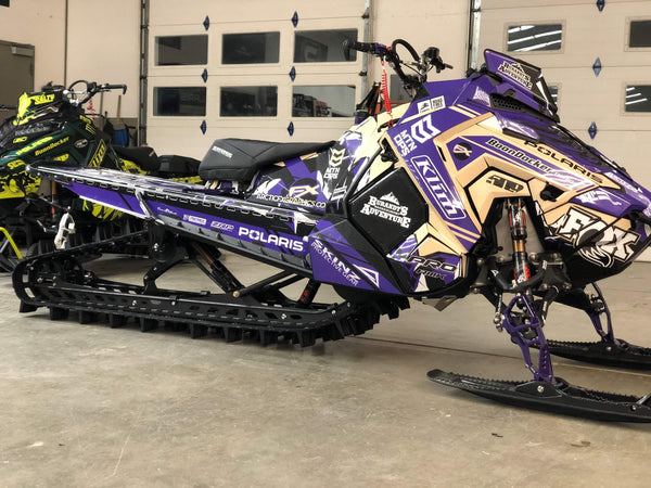 Carbon Sled Rear Skid - Khaos Geometry