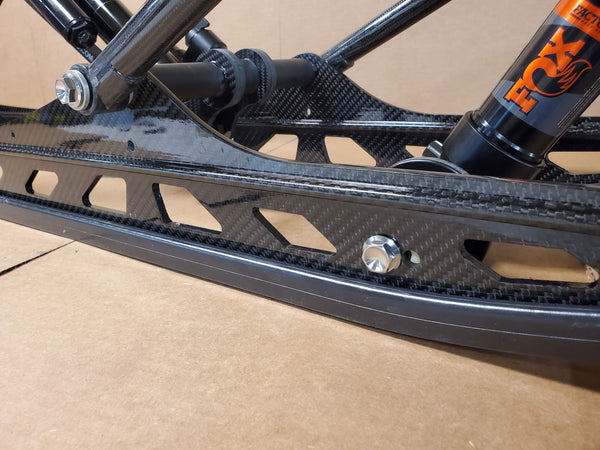 Carbon Sled Rear Skid - Khaos Geometry