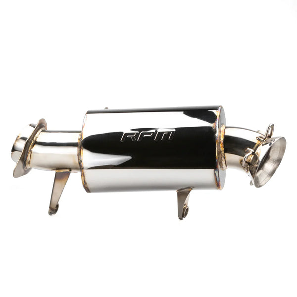 RPM Powersports 2020-2022 Ski-Doo 850 Turbo Stainless Lightweight Sport Muffler - Gen 4 Only