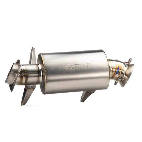 RPM Powersports 2020-2022 Ski-Doo 850 Turbo TITANIUM Lightweight Sport Muffler - Gen 4 Only