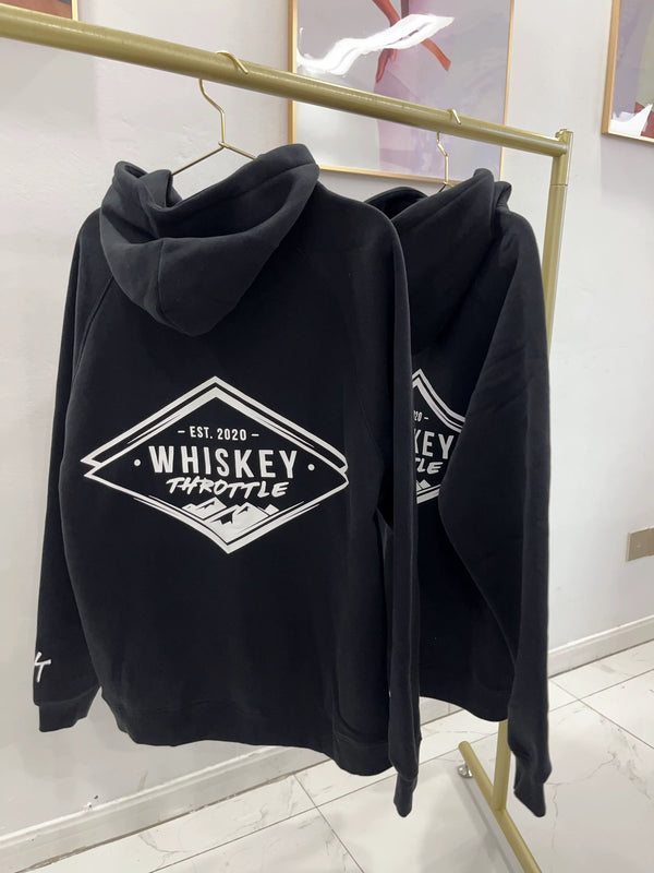 Diamond Back Hoodie - Black