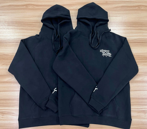 Diamond Back Hoodie - Black