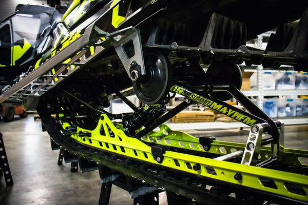 RAPTOR MAYHEM [KINETIC VII-RC SERIES] Rear Coil Over Conversion Kit (Fits Summit G5 146, 154, & 165 track length)