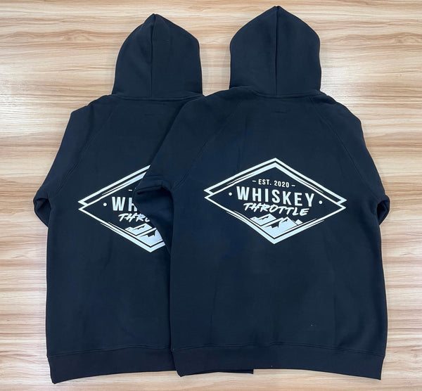 Diamond Back Hoodie - Black