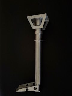 Alt Impact 2016-2026 Titanium Steering Post w/ Titanium Bar Clamp Fasteners