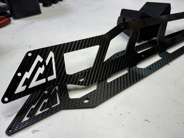 BSB Fab 2017-2025 Ski-Doo Gen 4/5 Hyperlite Rear Bumper (Carbon Fiber)