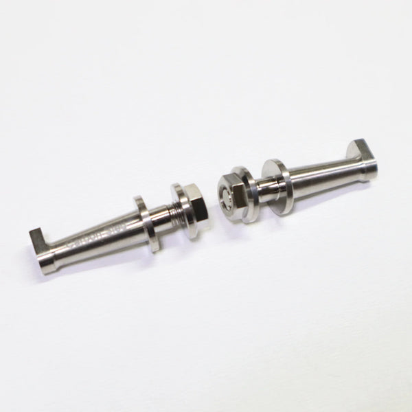 Carbon Sled Titanium Ice Scratcher Hangers