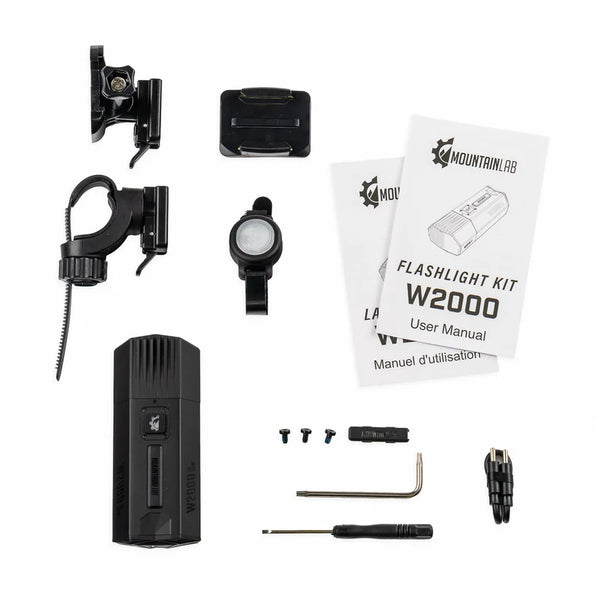 Mountain Lab W2000 Helmet Light Kit
