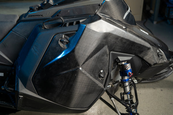 Xero Composites Matryx Carbon Fiber Side Panels