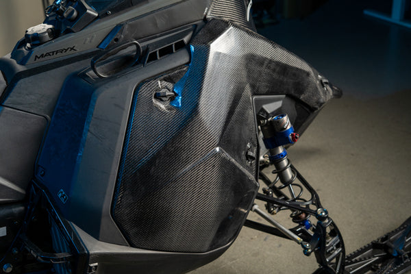 Xero Composites Matryx Carbon Fiber Side Panels