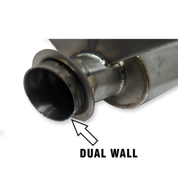 RPM Powersports 2020-2022 Ski-Doo 850 Turbo TITANIUM Lightweight Sport Muffler - Gen 4 Only