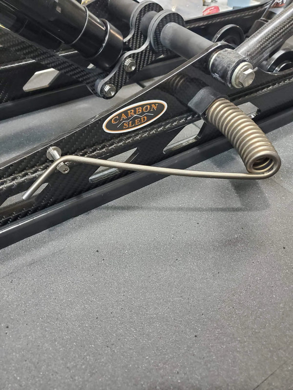 Carbon Sled Titanium Ice Scratcher Hangers