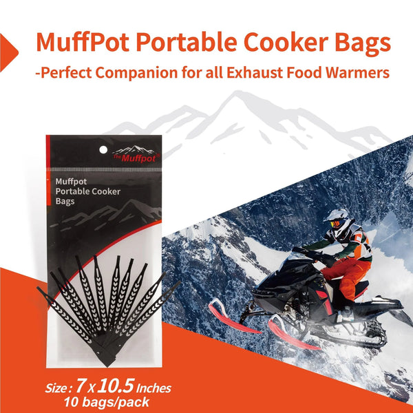 The Muffpot Portable Compact Cooker Bags 7x10.5"