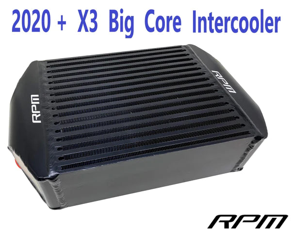 RPM 2020+ X3 Big Core Intercooler 120hp, 172hp & 195hp Upgrade